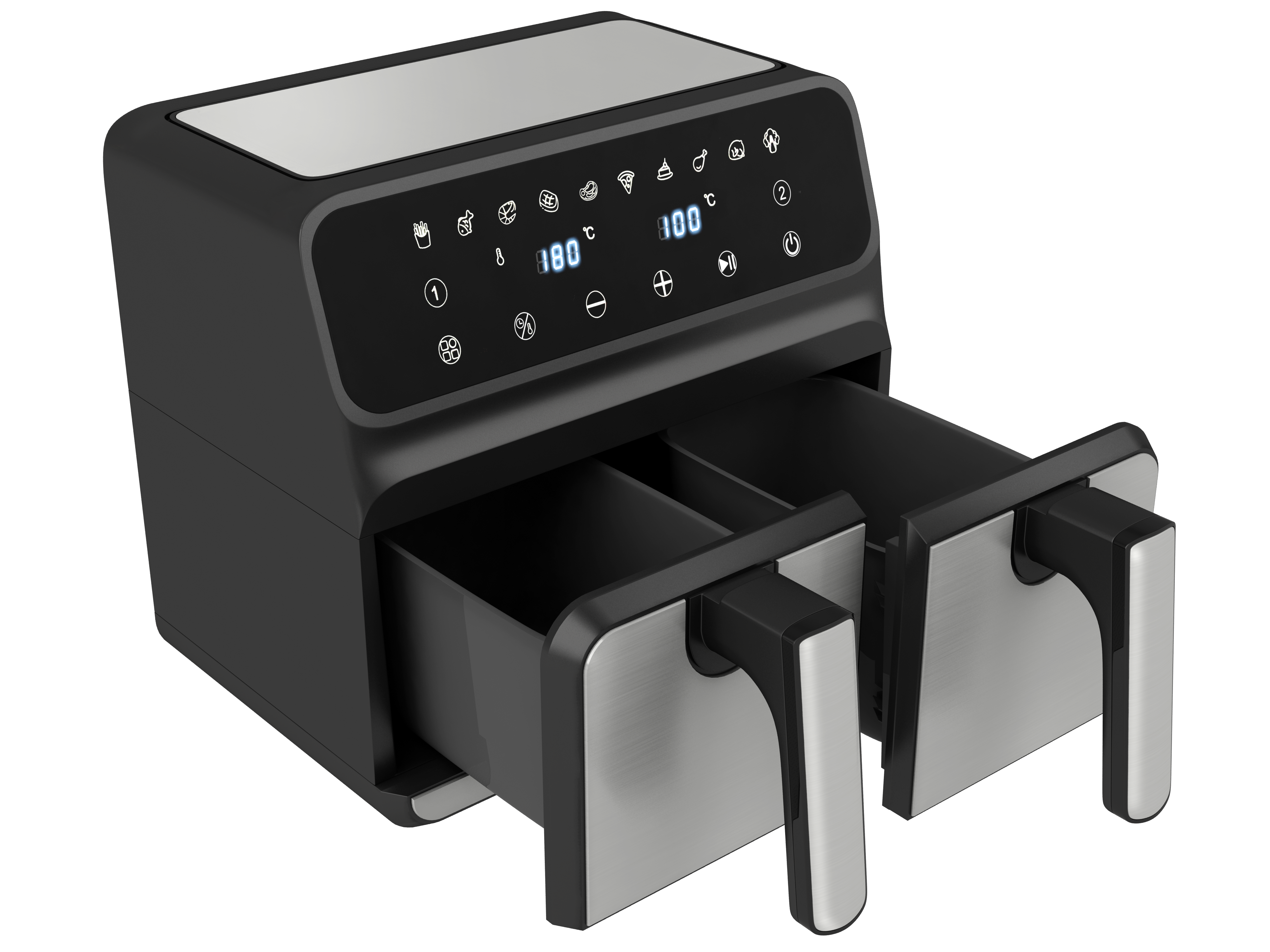 air fryer-Open